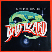 ◆ヘビメタ/ワンオーナー美品/LP◆Bad Lizard「Power Of Destruction」Roadrunner RR 9728、オランダ製EU盤、Heavy Metal