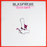 ◆ヘビメタ/ワンオーナー美品/LP◆Blaspheme「Dsir De Vampyr」Lizard 5601、フランス盤、歌詞掲載インナースリーブ、Heavy Metal
