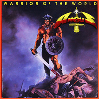 ◆ヘビメタ/ワンオーナー美品/LP◆Angus「Warrior Of The World」MEGATON 0020、オランダ盤、歌詞掲載ピクチャースリーブ、Heavy Metal