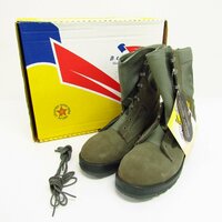 美品 BELLEVILLE 600ST USAF Hot Weather Safety Boot 表記サイズ:08.5R ミリタリーブーツ 靴 〓A9878
