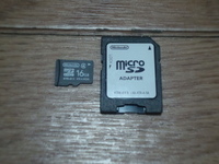 ★ 送料無料 Nintendo microSDHCカード 16GB ＋ カードアダプター ニンテンドー3DS対応 任天堂 純正品 ★