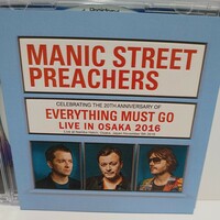 MANIC STREET PREACHERS「EVERYTHING MUST GO LIVE IN OSAKA 2016」2CD