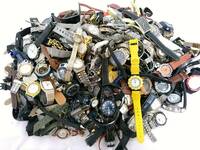 ジャンク腕時計 大量 約280点セット/レディース メンズ/ブランド色々/クォーツ アナログ オートマ/まとめ売り/部品取り/04KO050701