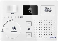 【新品送料無料】トイレ流水音発生器 擬音装置 音消し 自動人体検知 Micro SDカード対応 電池 ACアダプター 壁付け 節水