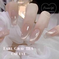 Earl gley Tea cat eye magnet gel ◇マグネットジェルネイル◇