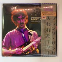 FRANK ZAPPA : THE LOST GUITARS - This is a compilation of unreleased guitar albums「失われたギター」嬉しい再入荷！最高だ！プレス盤