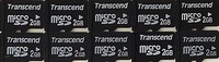 F0325 Transcend microSDカード 2GB【10枚】 送料無料・匿名配送・追跡番号あり