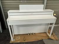 【引き取り限定】 Roland HP704 2022年製 ホワイト 324音色 電子ピアノ ローランド 幅137.7cm 【中古良品】