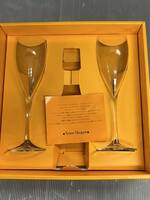 Veuve Clicquot Ponsardin シャンパングラス フランス ヴーヴクリコ シャンパン 箱付　ワイングラス ペアグラス グラスのみ　