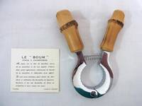 未使用 ル・ブーム LE BOUM フランス製 シャンパントング ペンチ バンブー柄 栓抜き 長期個人保持品 /酒器