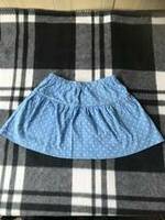 スカート スカートパンツ 女の子用 100サイズ 青 キッズ 子供服 