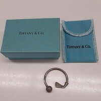 TIFFANY&Co. ティファニー シルバー ゴルフモチーフ キーリング 9.1g 925刻印 箱袋付き　み