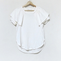 クロエ Chloe 半袖Tシャツ サイズXS 白 レディース 変形デザイン トップス