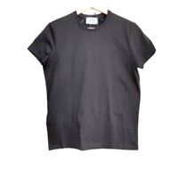 プラダ PRADA 半袖Tシャツ サイズL - 黒 レディース クルーネック RFID確認済み 新品同様 トップス