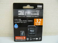 30973●HIDISC　マイクロSDカード　SWITCH対応　32GB　HDGOMSDH32G　新品未開封品