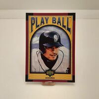 (R5-17) Upper Deck アッパーデック　ICHIRO イチロー　　PLAY BALL プレイボール　MLB メジャーリーグ　野球 カード トレーディングカード