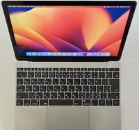 【動作品】 MacBook 12インチ 2017 訳あり スペースグレイ Retina 256GB A1534 12inch macOS Apple PC レア