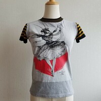 Vivienne Westwood RED LABEL　Tシャツ　バレリーナ　ハート　ボーダー