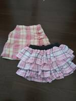子供服 女の子 スカート 110㎝ 2枚