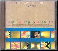 CD★西田ひかる★Hippie Happy Groove!! HIKARU NISHIDA LIVE '97 
