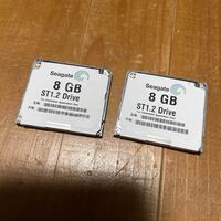 Seagate 8GB ST1.2 Drive 2個