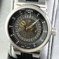 【1円〜】ORIS オリス 腕時計 メンズ AT 自動巻 7560 ウィリアムズ F1 スケルトン文字盤 ラウンドフェイス 正規品