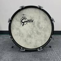 【Dr】 Gretsch 不明 バスドラム 18×15 50's ビンテージ Drum カスタム 改造品 1744-3