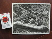 1947年に米軍が撮影した神田一橋の「学士会館（米軍名University Club）と如水会館（GHQ EM Club」の大判写真20.5×25.5㎝