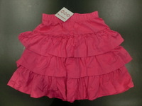【未使用】スカート 130 ハンナアンダーソン フリル ピンク 1枚