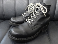 WESCO ウエスコ BOOTS SEMIDRESS セミドレス ブーツ 7 1/2 25.5 黒 ブラック vibram ビブラムソール