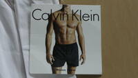 クーポンで２００円割引に　$　カルバンクライン　Calvin Klein　 トランクスパンツ　Sサイズ　ホワイト