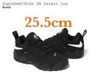 【25.5cm】Supreme Nike SB Darwin Low BLACK 