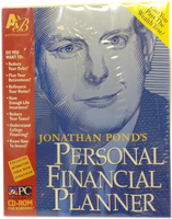 新古品 Jonathan Pond's Personal Financial Planner 英語版