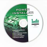 ドライバ CD-ROM　Iwill POWER INSTALLER